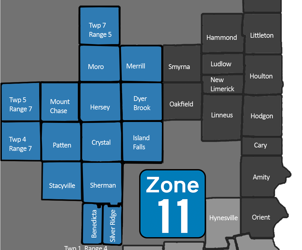 Zone 11 Map