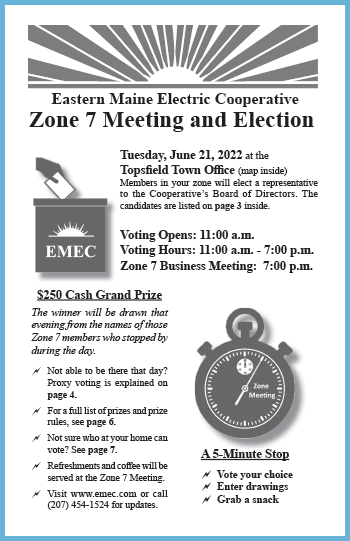 Click here to download a copy of the Zone 7 meeting notice